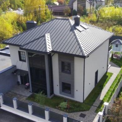 Кликфальц Pro, покрытие Velur, цвет RAL 7024